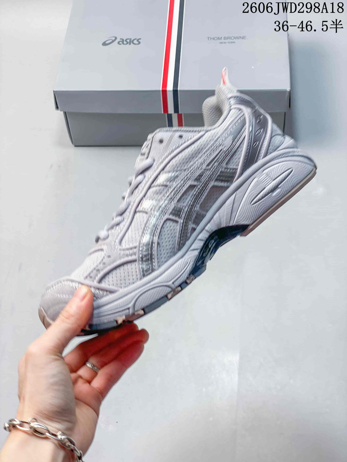 ASICS GT-2160 Silver Retro Running Sneakers