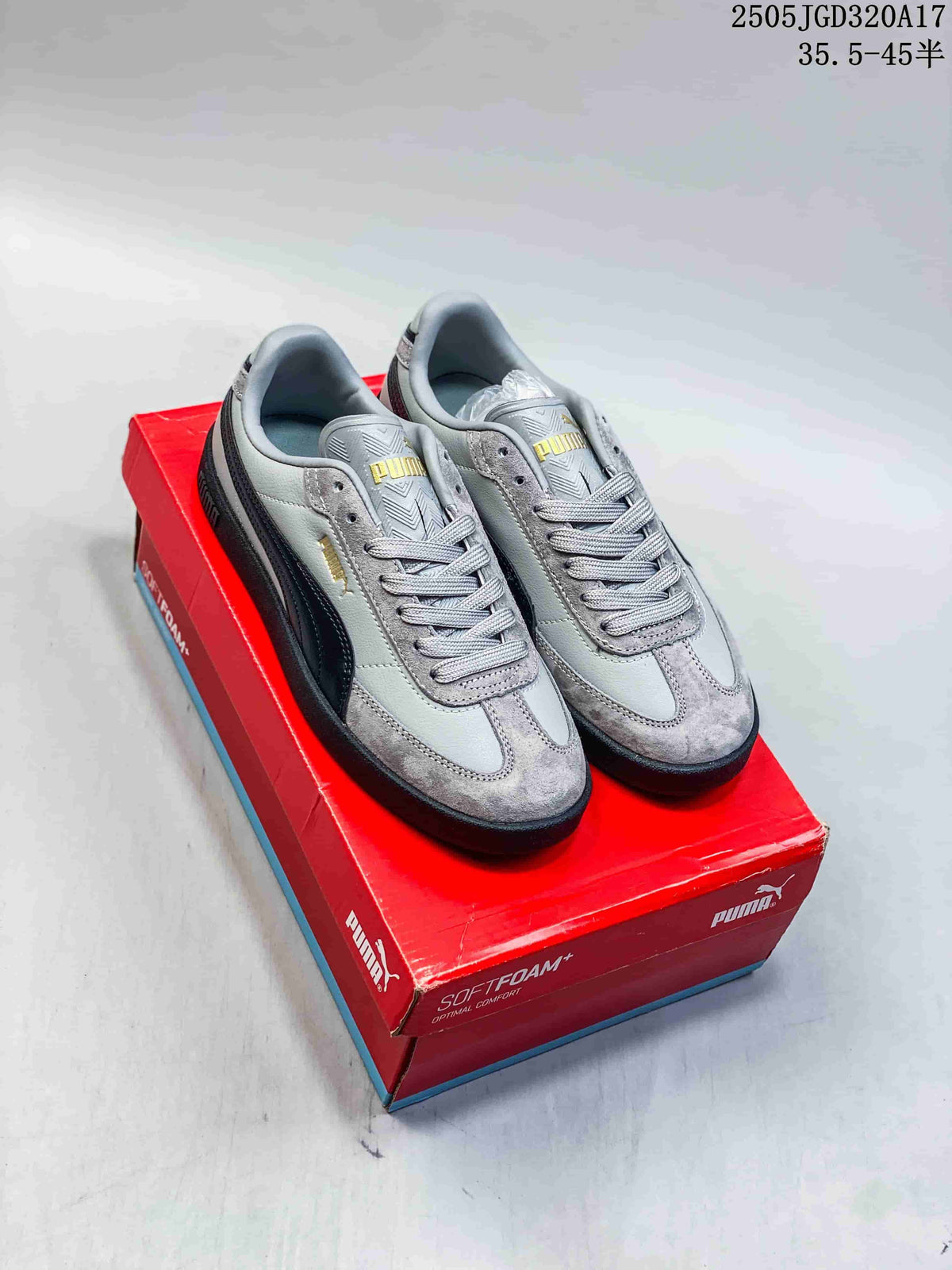 PUMA Club II Era Gray Low-Top Sneakers