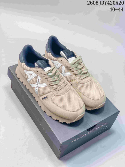 Armani Exchange Mesh Panel Sneakers Beige 06JDY420A20_002