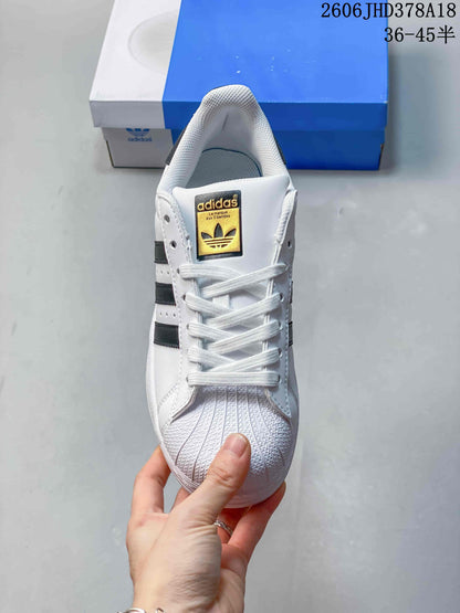 Adidas Originals Superstar White Low-Top Sneakers