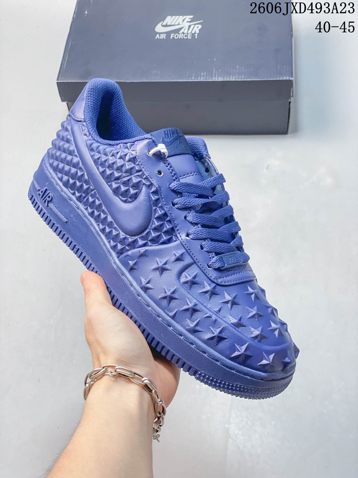 Nike Air Force 1 '07 Low Star-Studded Sneakers