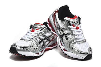 ASICS Gel-Kayano 14 Sneakers Silver White Red