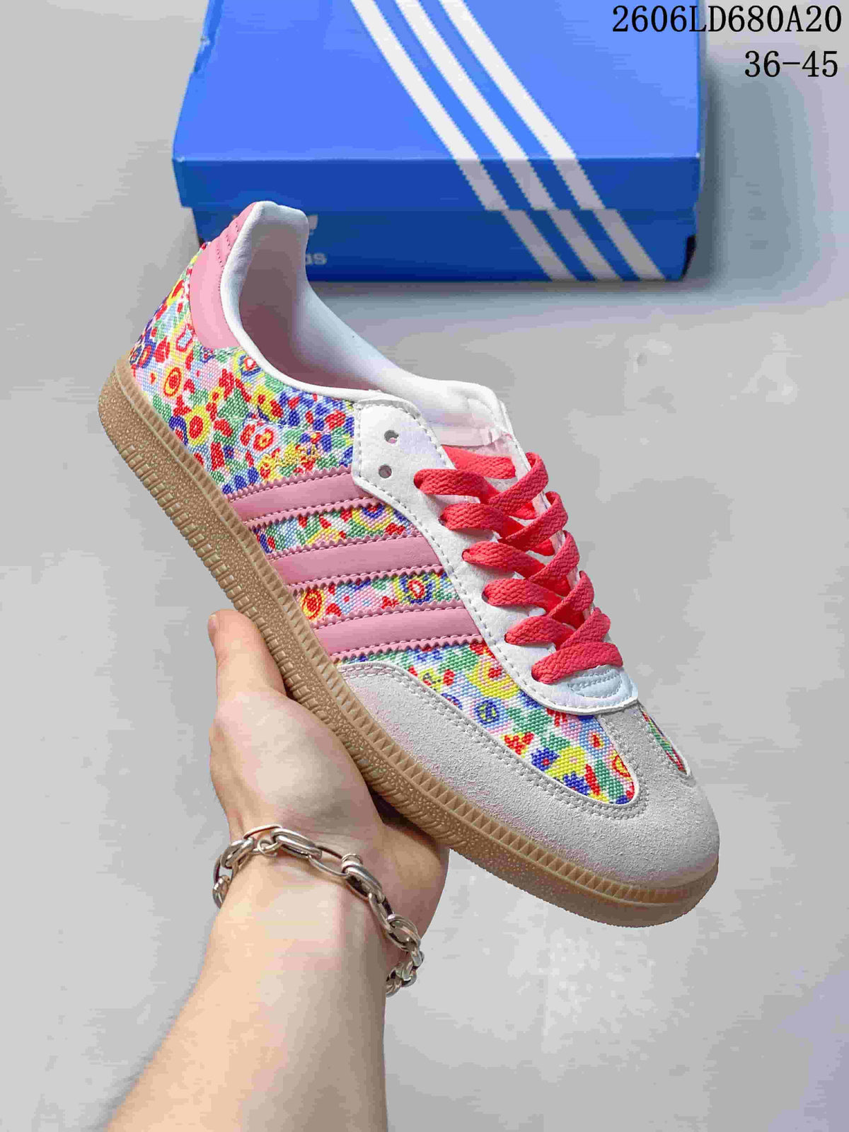 Adidas Samba OG Patterned Low-Top Sneakers