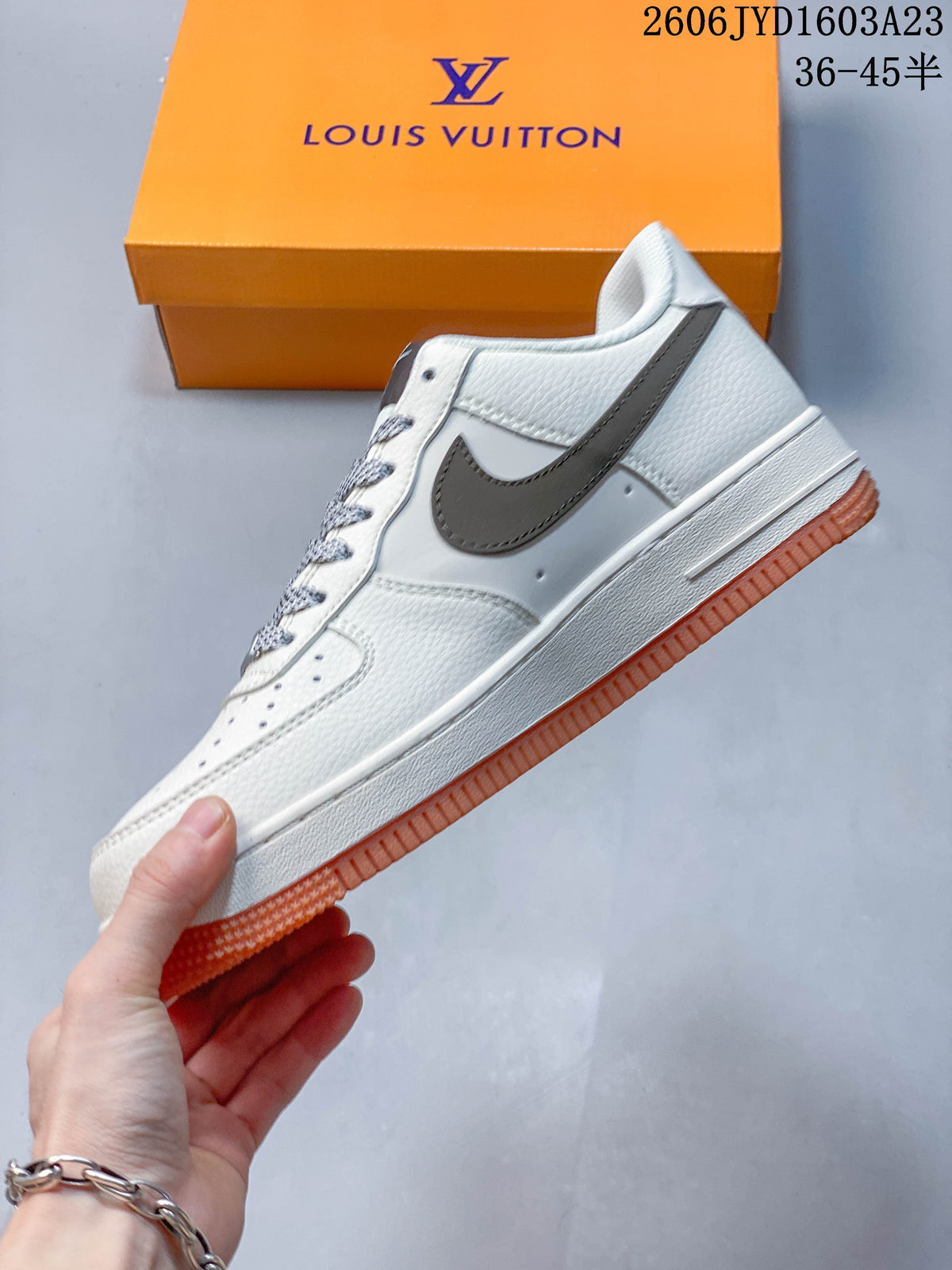 Nike Air Force 1 '07 Low Off-White Style Sneakers