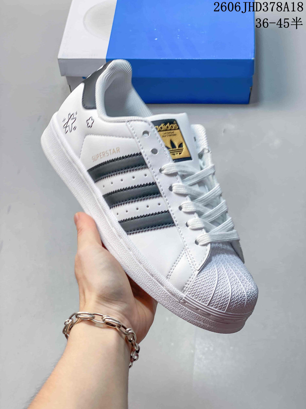 Adidas Originals Superstar White Low-Top Sneakers
