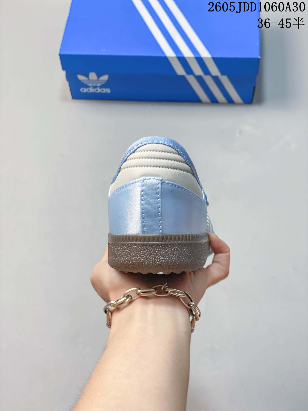 Adidas Samba Jane Blue Mary Jane Sneakers