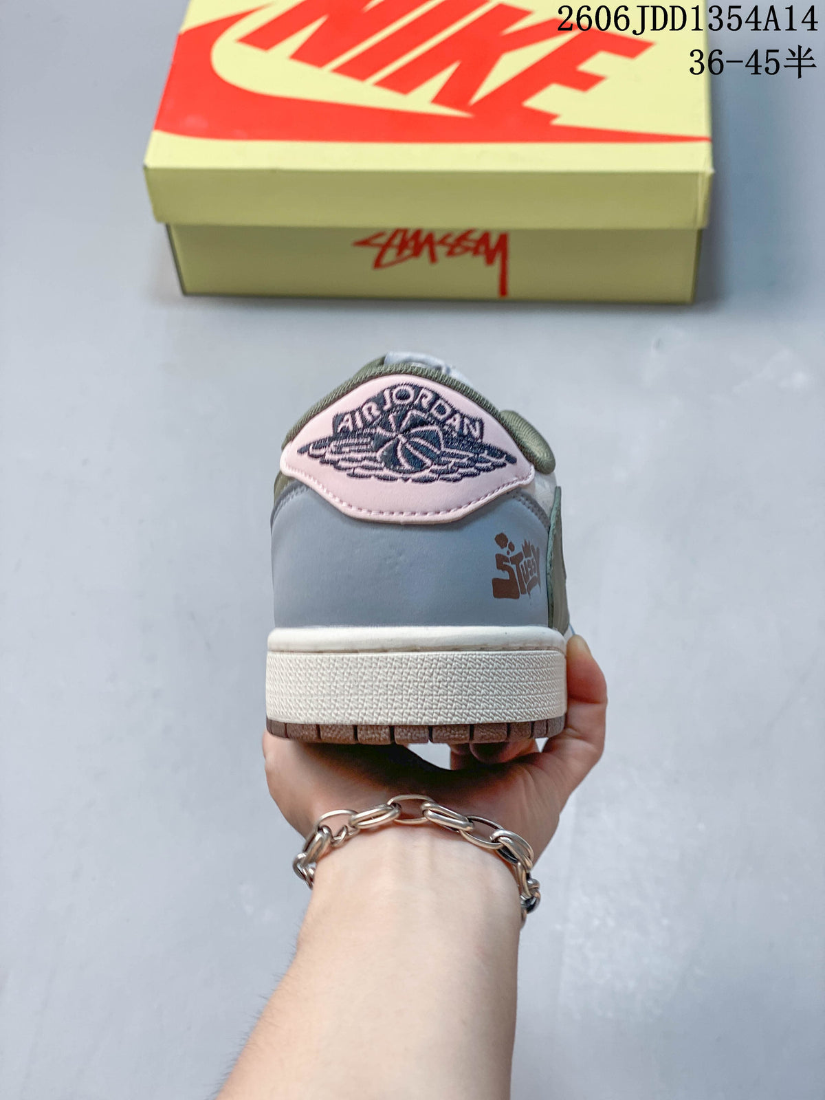 Nike Air Jordan 1 Low Travis Scott DIY Custom Sneakers