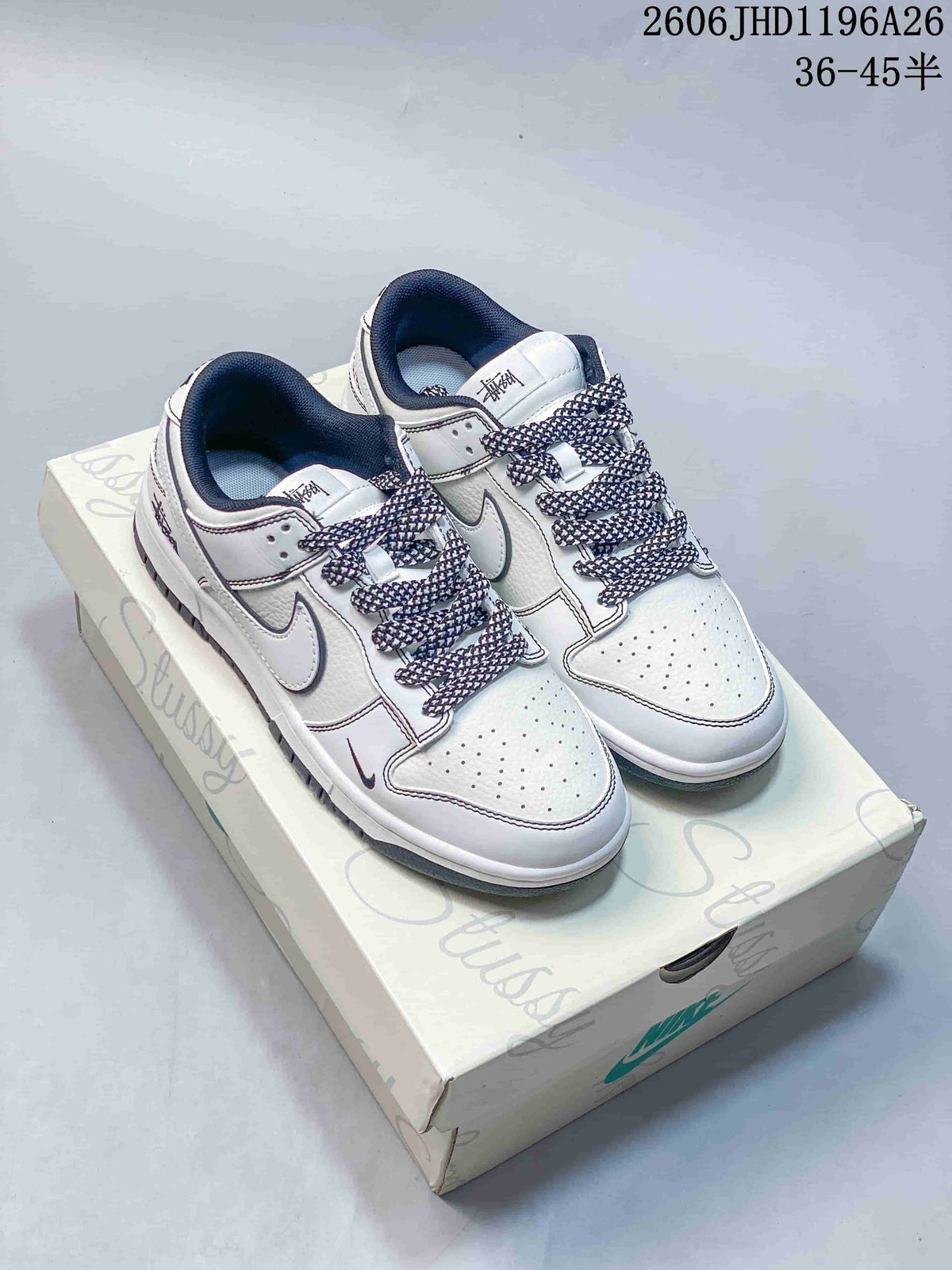 Nike SB Dunk Low LV Print Custom-Style Sneakers CS1688
