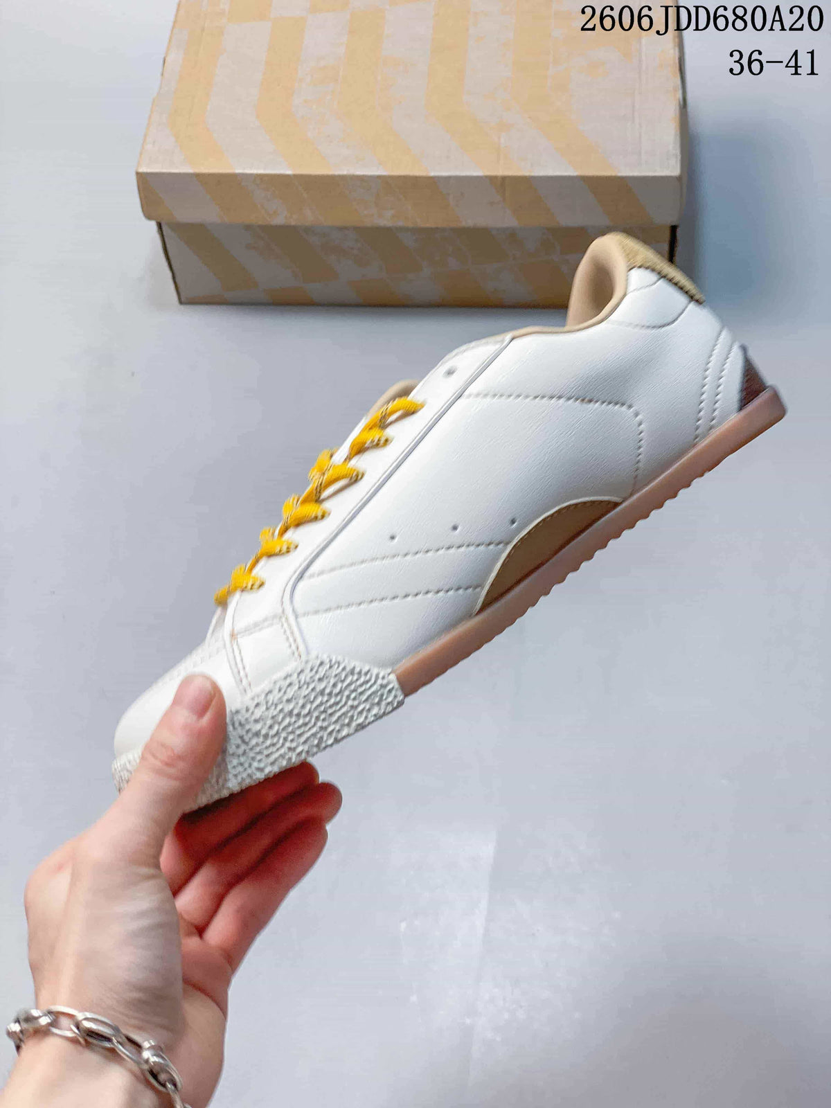 Golden Goose Super-Star Low-Top Sneakers White Gold