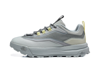 The North Face Hiking Sneakers, Gray with Yellow Accents