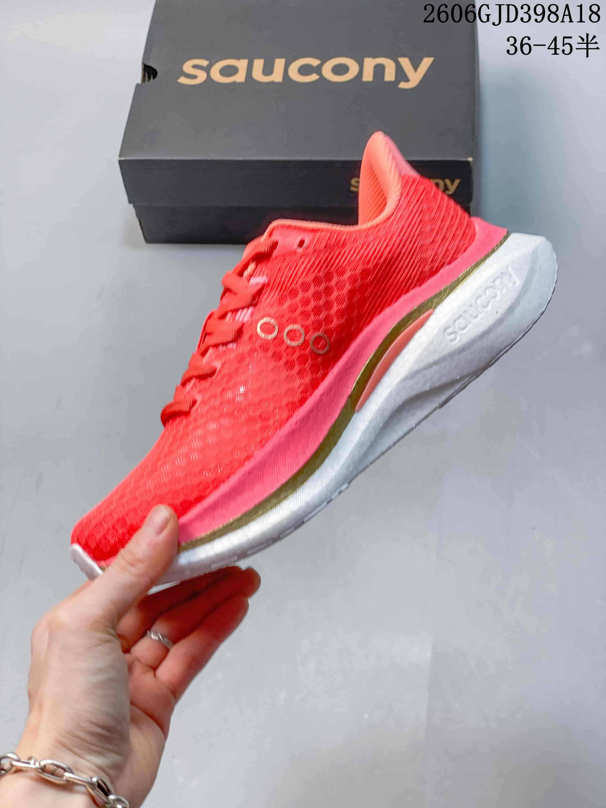 Saucony Endorphin Speed 5 Coral Running Shoes