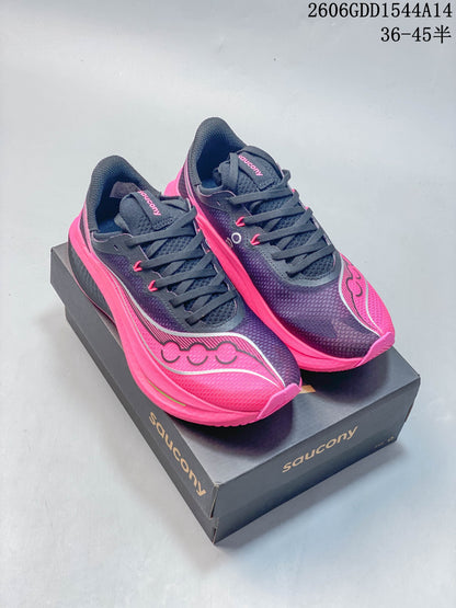 Saucony Endorphin Pro 5 Running Shoes, Purple and Pink