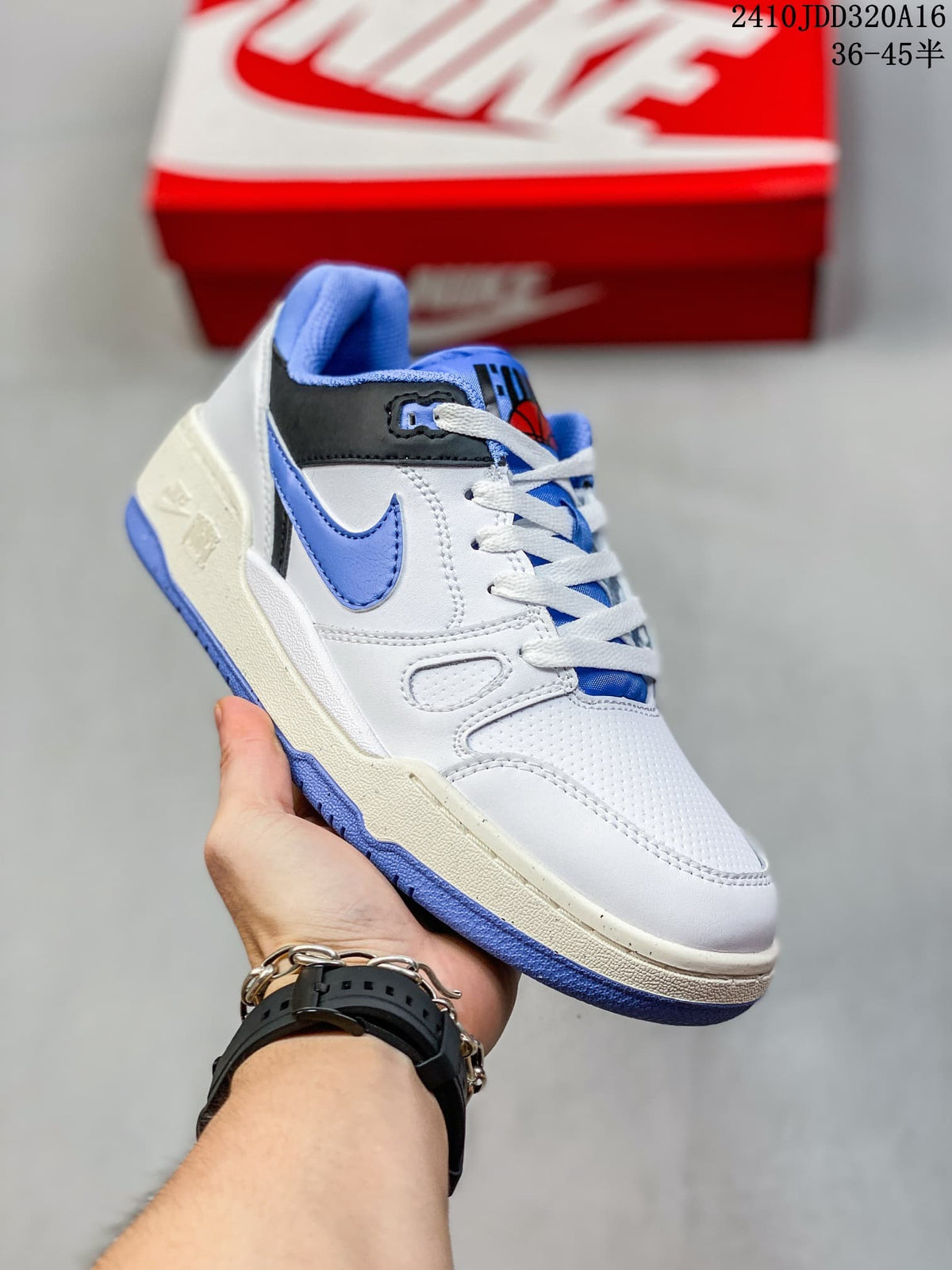 Nike Full Force Low Sneakers White Blue