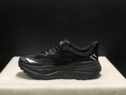 HOKA Stinson 7 Black Trail Sneakers