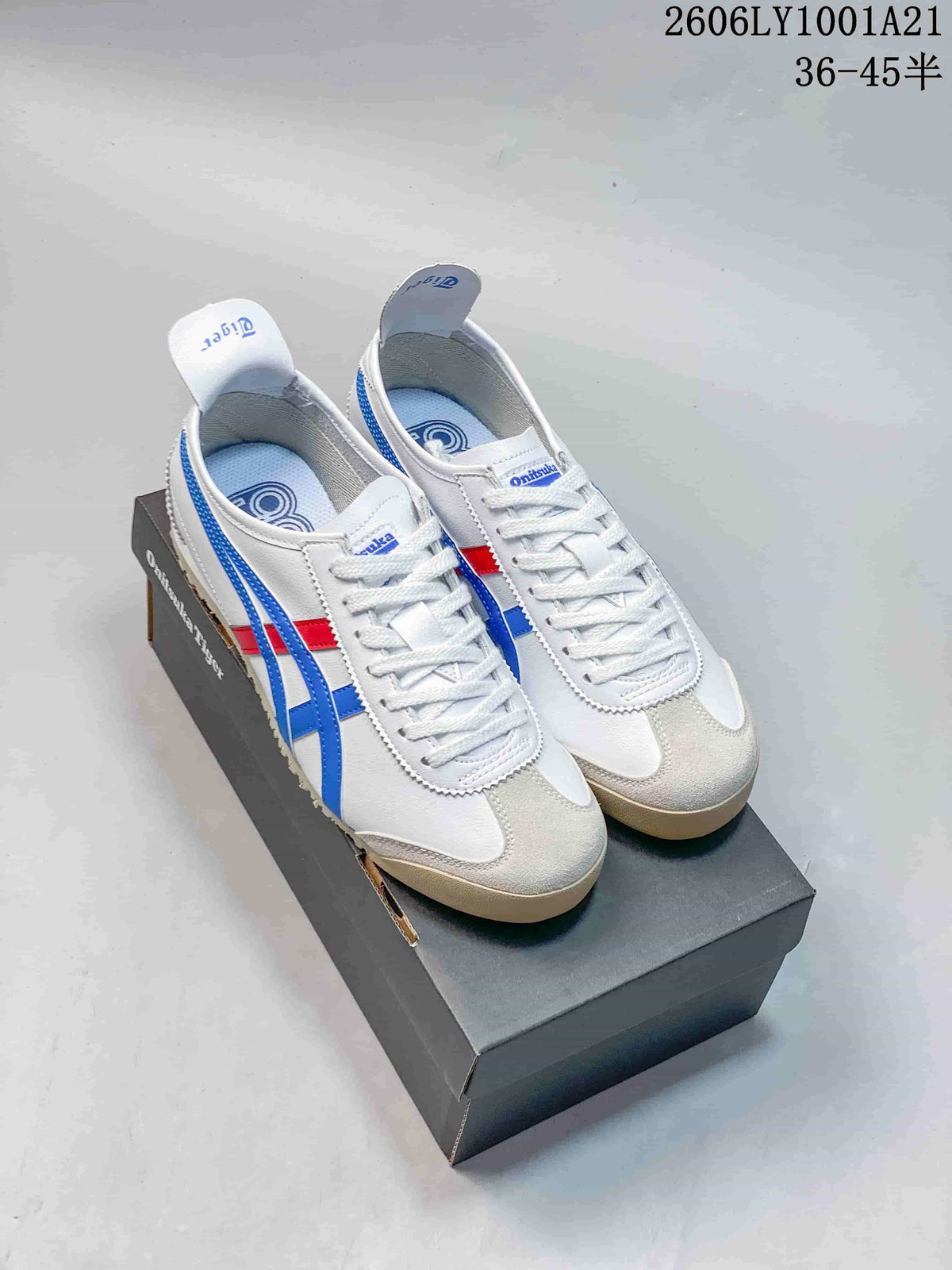 Onitsuka Tiger Mexico 66 White Retro Sneakers 06LY100