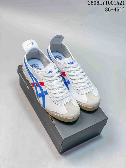 Onitsuka Tiger Mexico 66 White Retro Sneakers 06LY100
