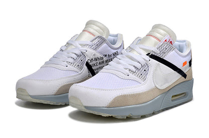 Nike Air Max 90 Off-White White Beige Sneakers