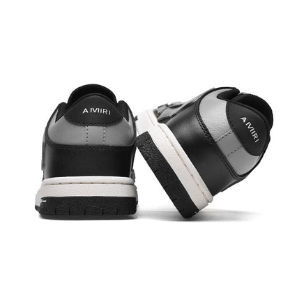AIVIIRI Black and Gray Low-Top Sneakers