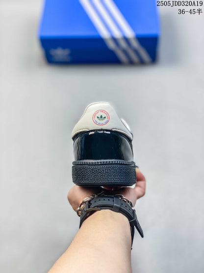 Adidas Spezial Low-Top Sneakers in Black and White
