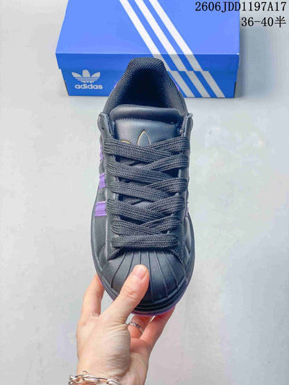 adidas Superstar ST Sneakers Black Purple ID6222