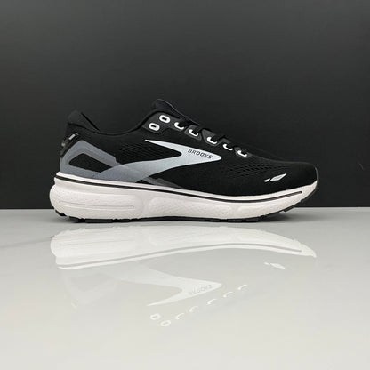 Brooks Ghost 15 Running Shoes, Black and White