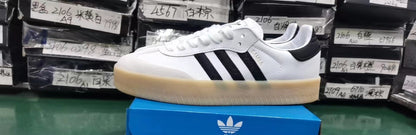 Adidas Samba Platform Sneakers White Black Gum