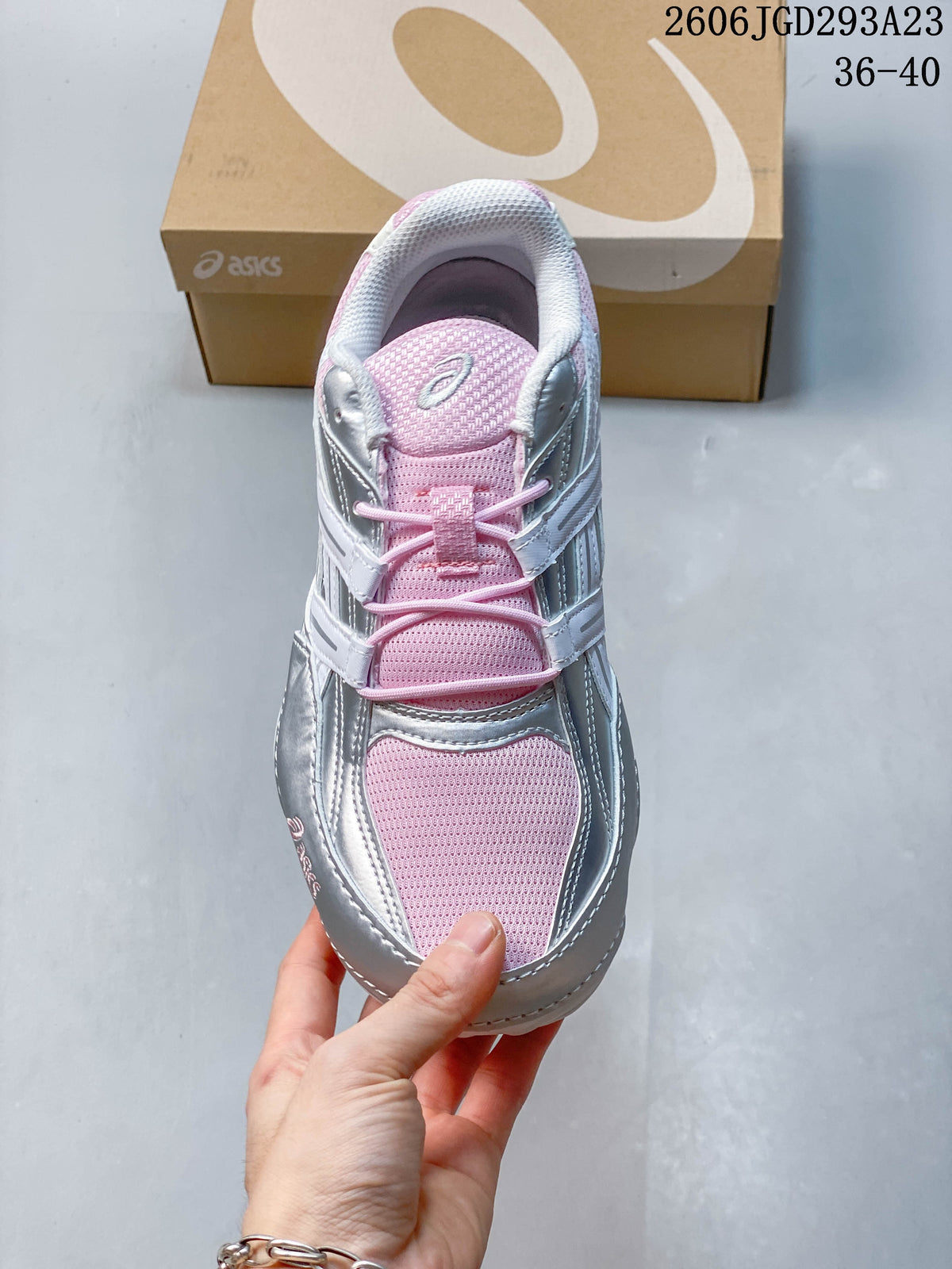 ASICS Gel-Pickax Sneakers Pink Silver 1203A879