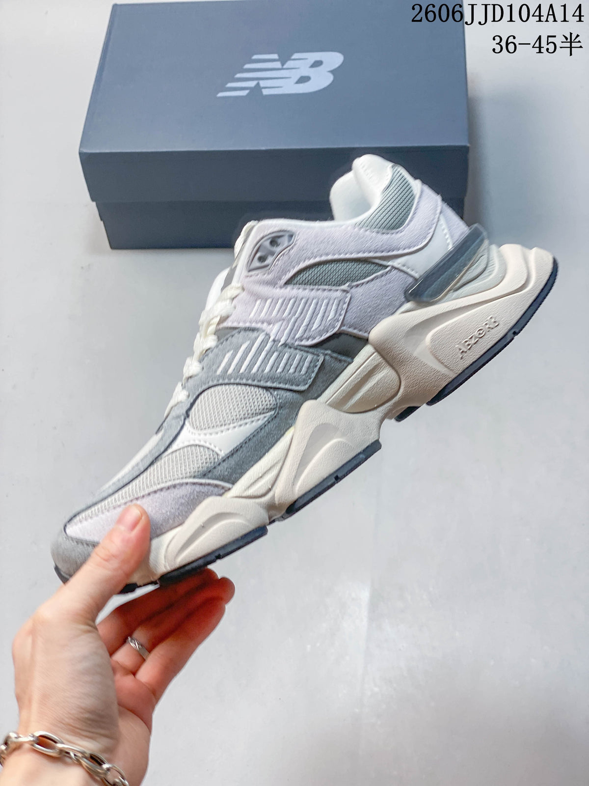 New Balance 9060 Sneakers in Grey and Lavender
