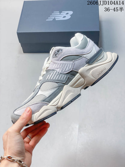 New Balance 9060 Sneakers in Grey and Lavender