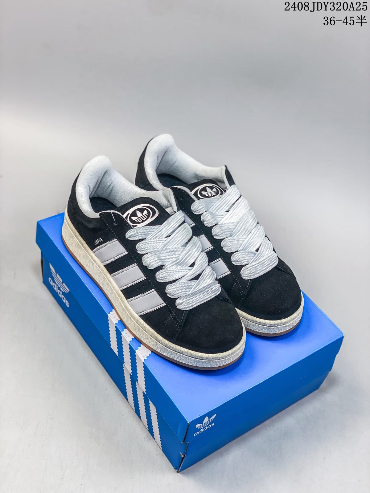 adidas Campus 00s Black and White Sneakers