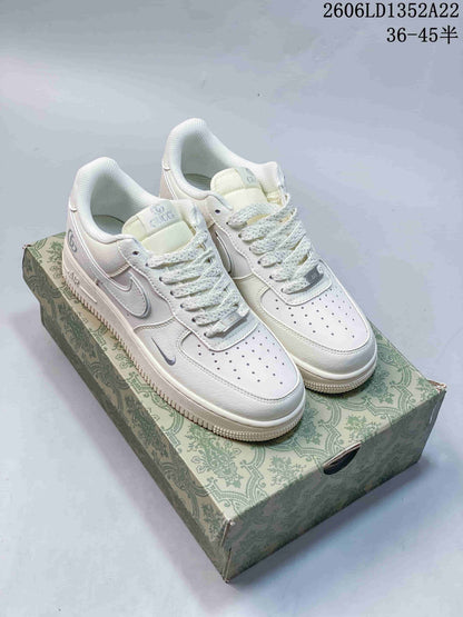 Nike Air Force 1 Low White The North Face Custom