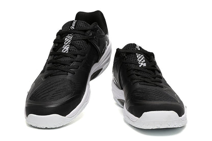 ASICS Black and White Court Sneakers
