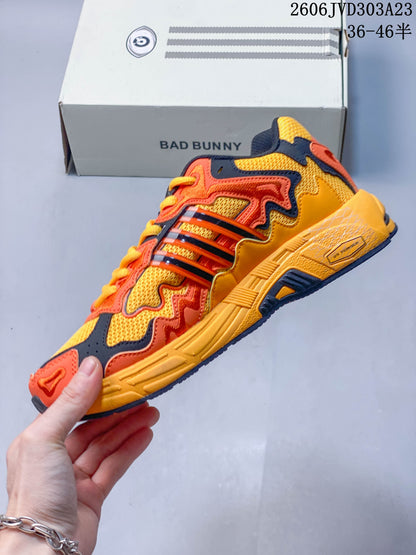 adidas Response CL Bad Bunny Sneakers Yellow Orange Navy