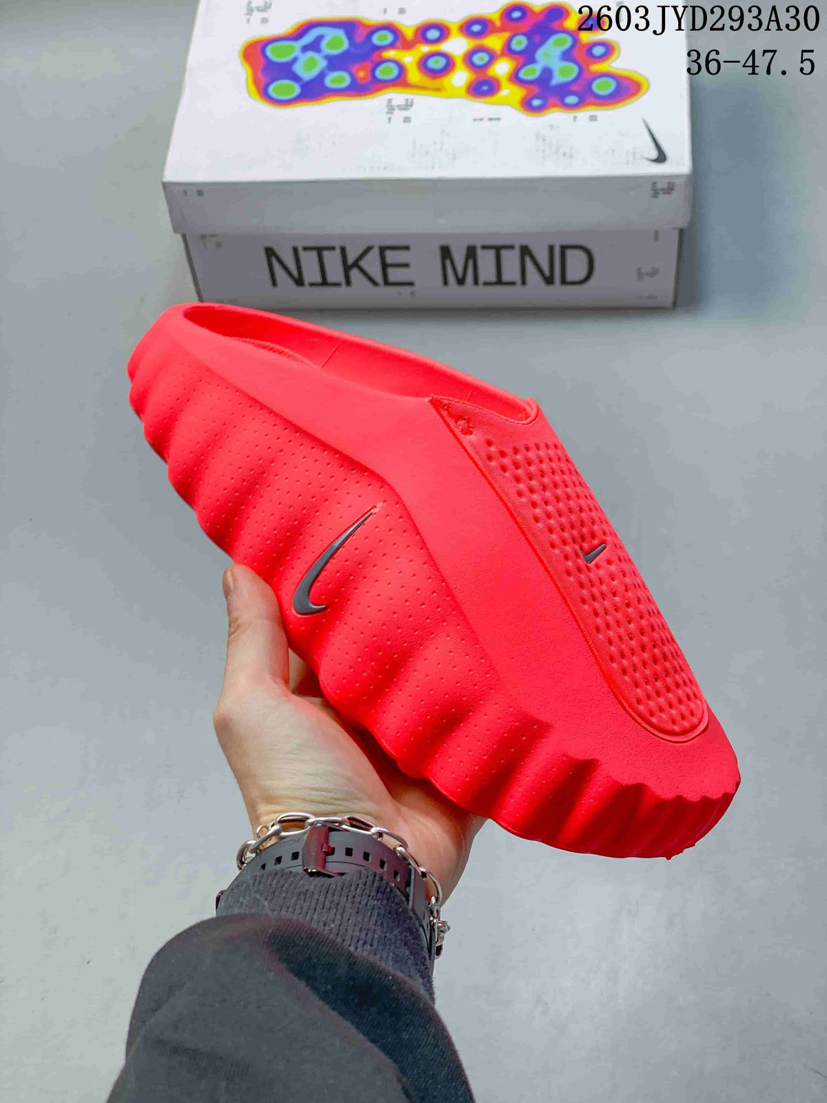 Nike Mind 001 Recovery Slide – Bright Red