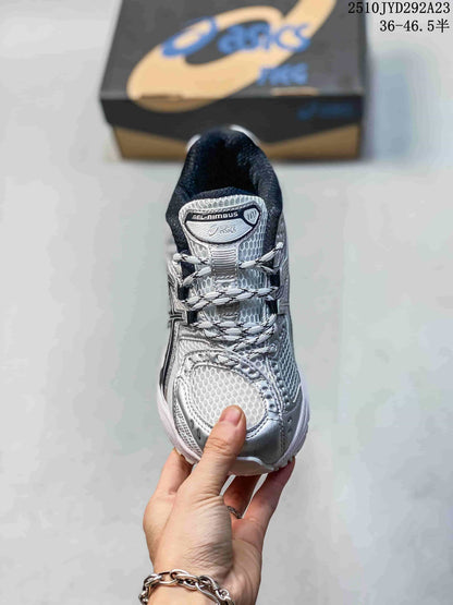 ASICS GEL-Nimbus 10.1 Silver Running Sneakers