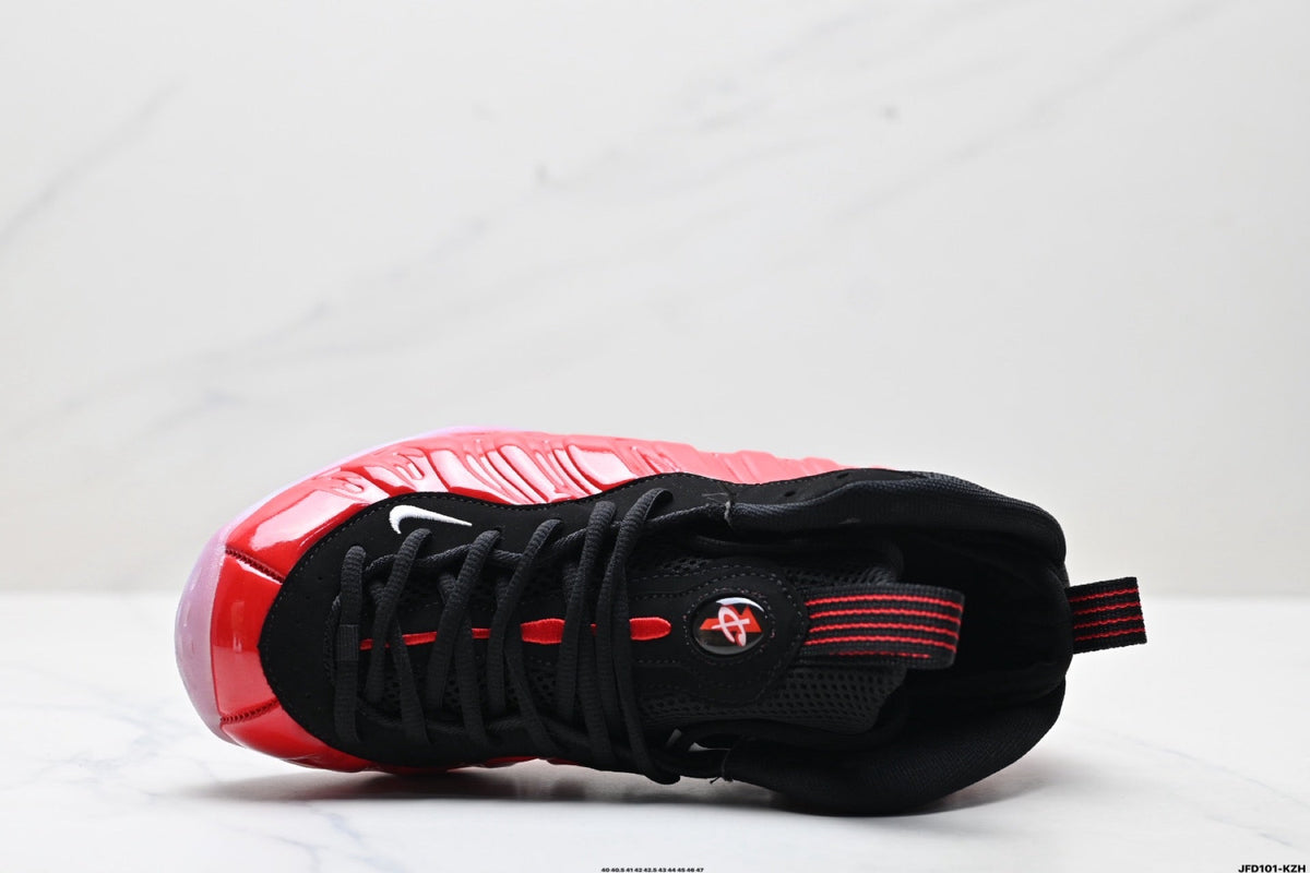 Nike Air Foamposite One Red and Black Basketball Sneakers