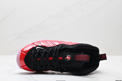 Nike Air Foamposite One Red and Black Basketball Sneakers