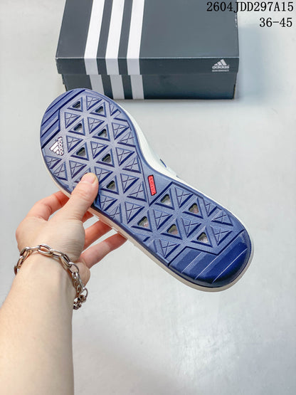Adidas Terrex CC Boat Water Shoes, Blue and White