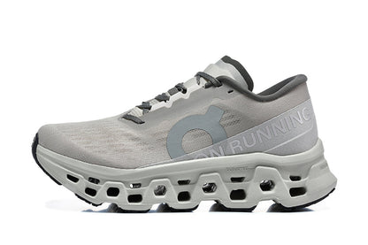 On Cloudmonster 3 Gray Running Sneakers