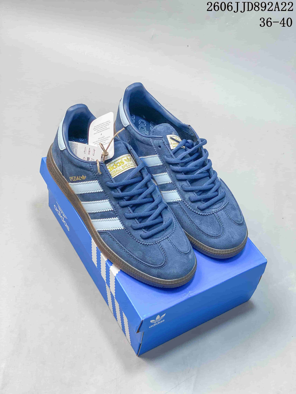 adidas Blue Low-Top Sneakers KJ6590