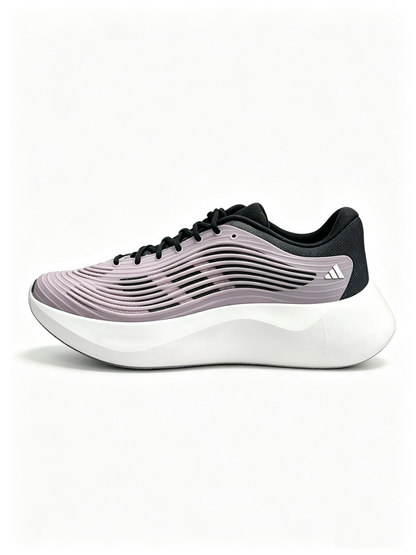 Black and Purple Sneakers
