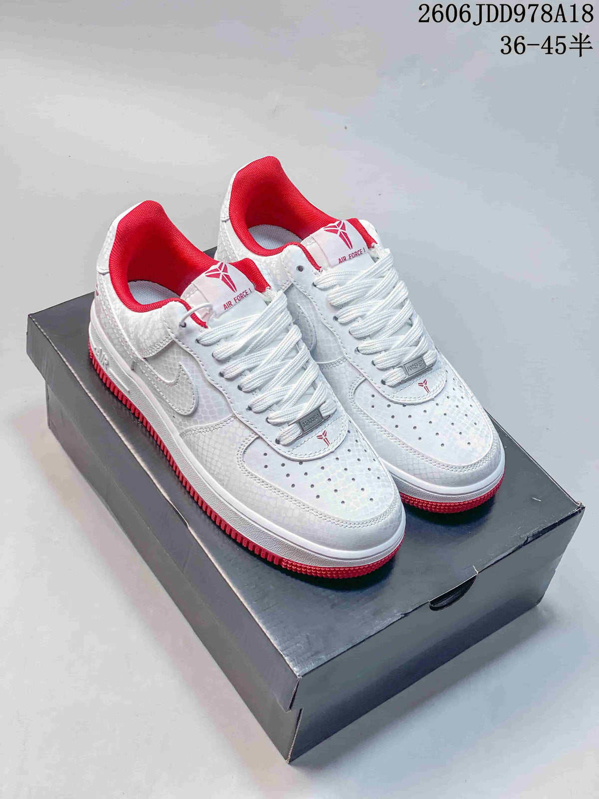 Nike Air Force 1 Low Sneakers with Kobe Details