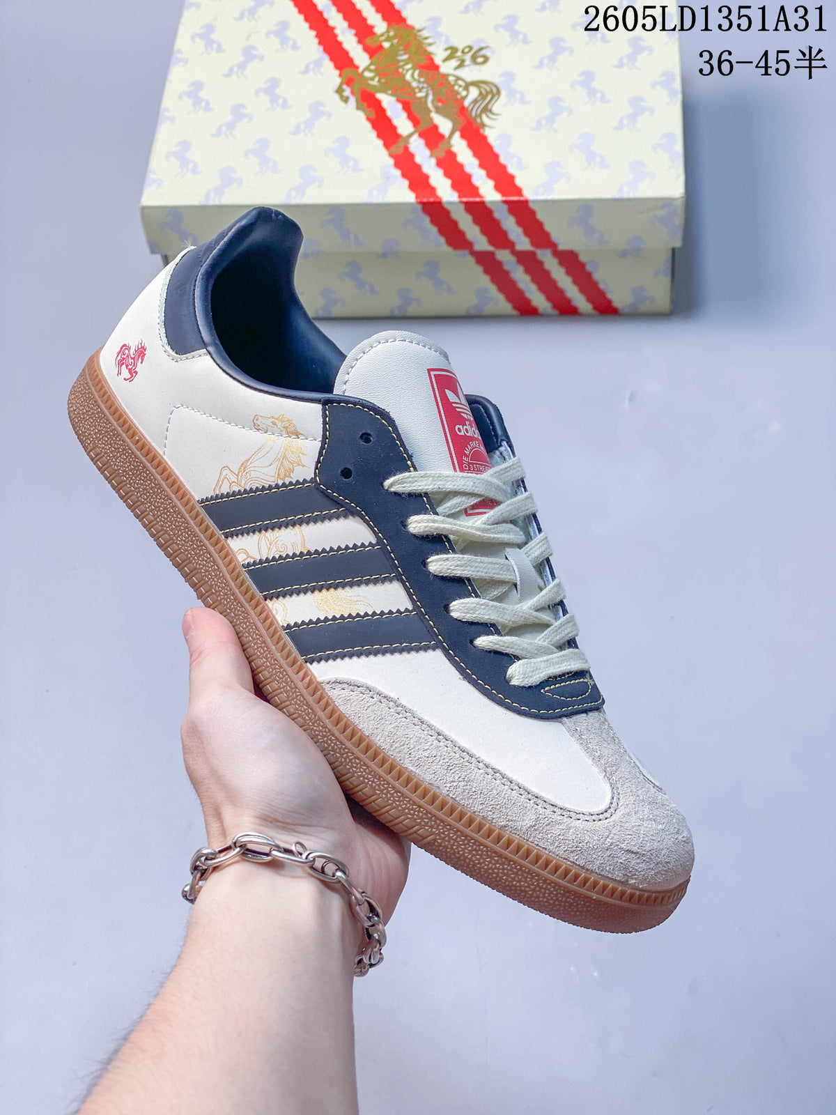 Adidas Low-Top Sneakers with Year of the Horse Details