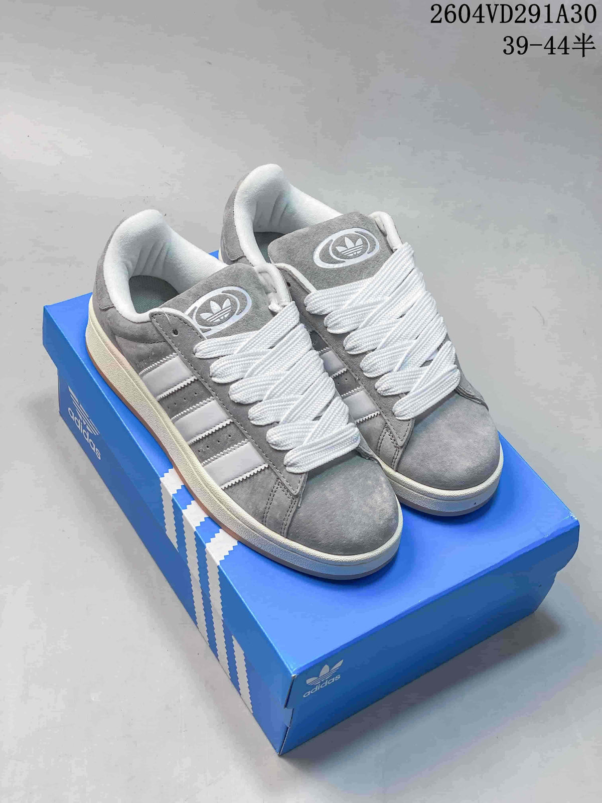 Adidas Campus 00s Low-Top Sneakers Grey White ID7028