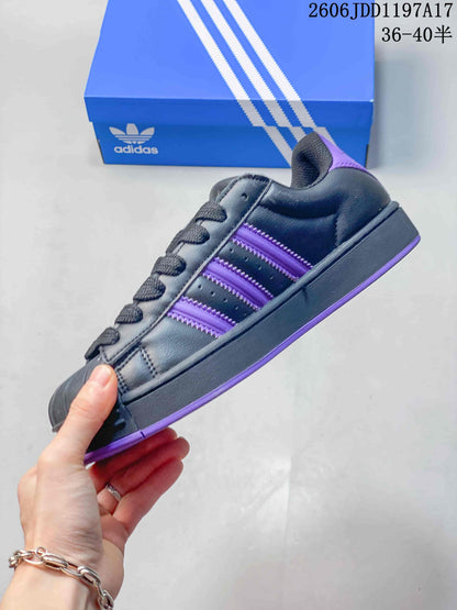 adidas Superstar ST Sneakers Black Purple ID6222