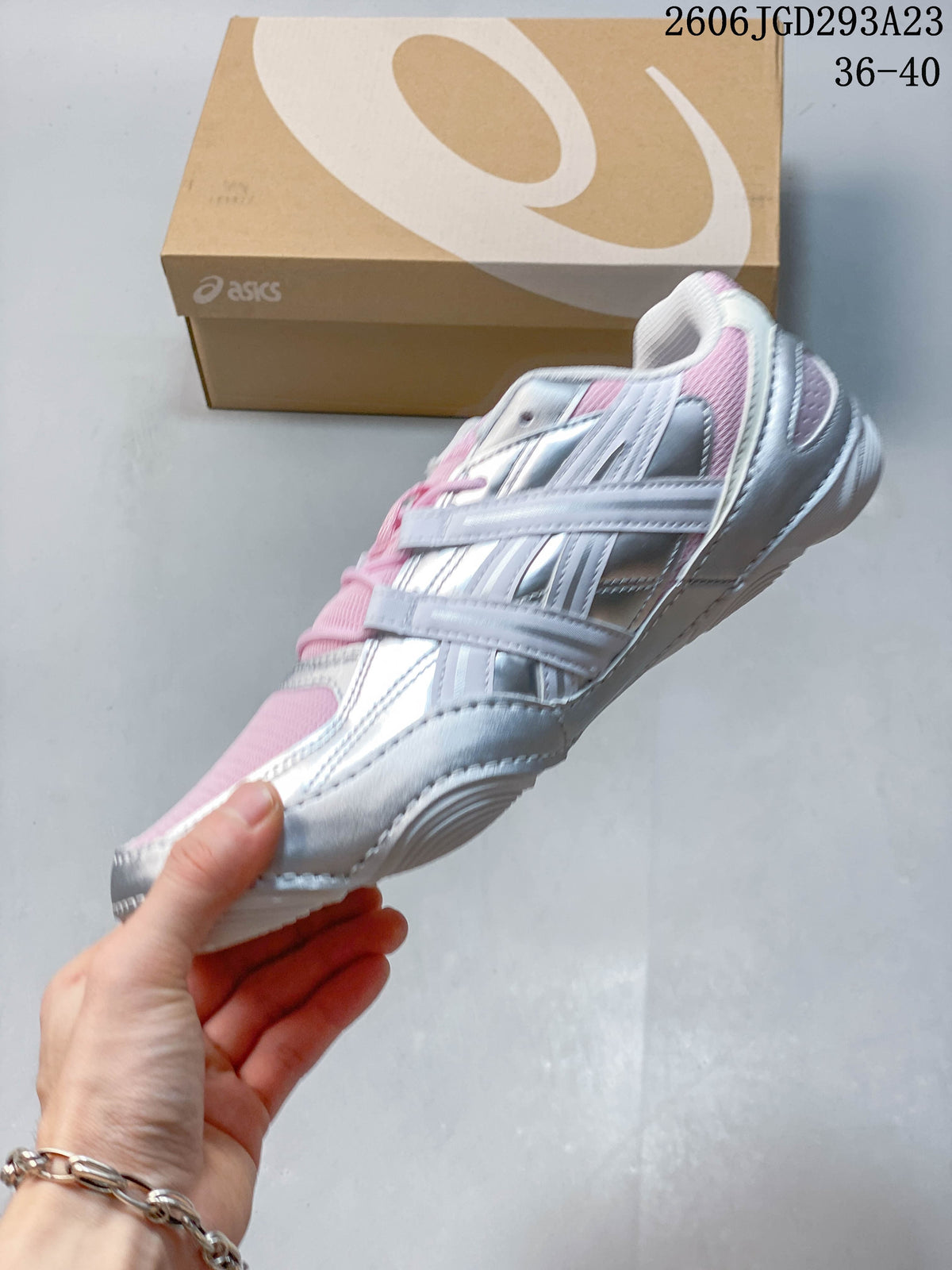 ASICS Gel-Pickax Sneakers Pink Silver 1203A879