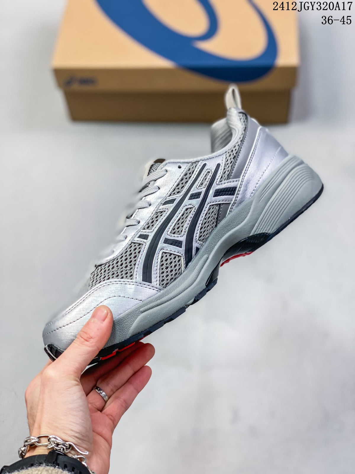 ASICS GEL-1090 Silver Running Sneakers