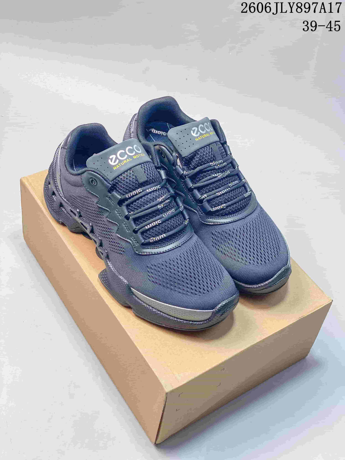 ECCO Biom C-Trail Low-Top Sneakers in Navy