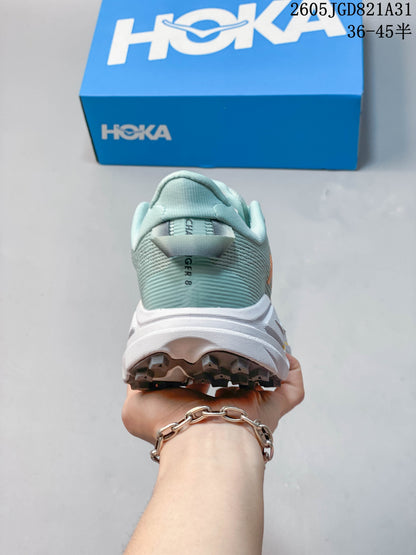 HOKA Challenger 8 Running Shoes in Light Blue