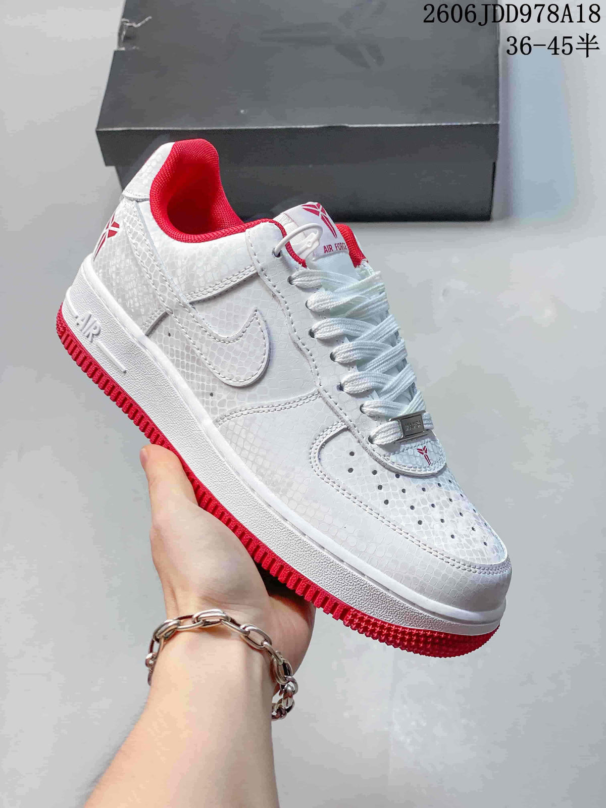 Nike Air Force 1 Low Sneakers, Textured Multi-Color